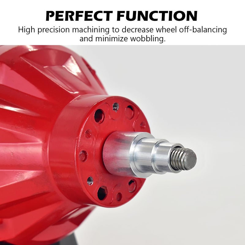 BLSGBUIDING Reducing Bushing Arbor Adapters for Bench Grinding Wheel, Aluminum Reducer 1" Thick with ID 1/2" OD 5/8" | ID 5/8" OD 3/4" | ID 3/4" OD 1"- 3-Piece Arbor Sleeve Kit - Image 4